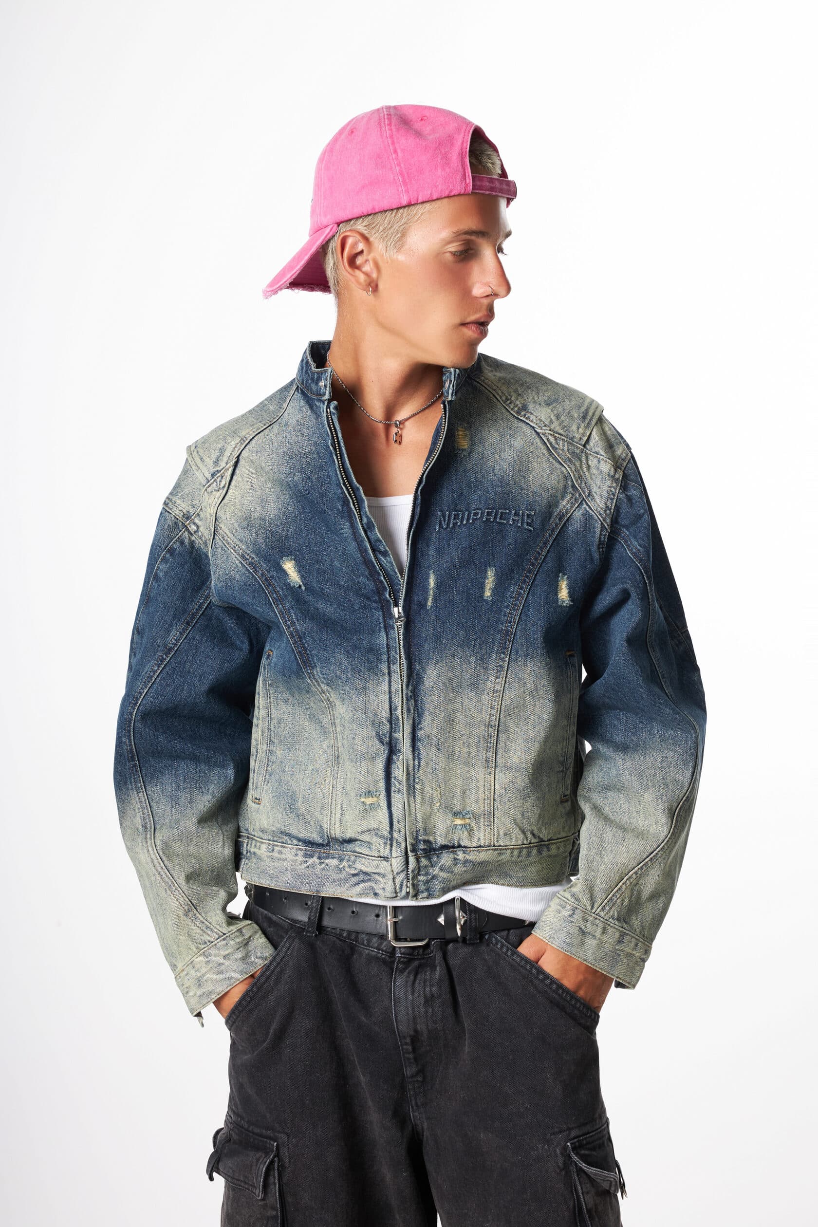 CAFE RACER JACKET DENIM